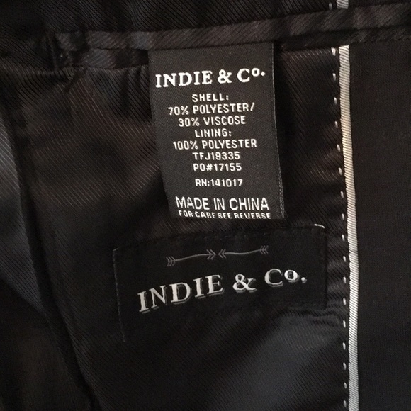 🖤Black Collared Suit Jacket Toddler 2T - Picture 8 of 10